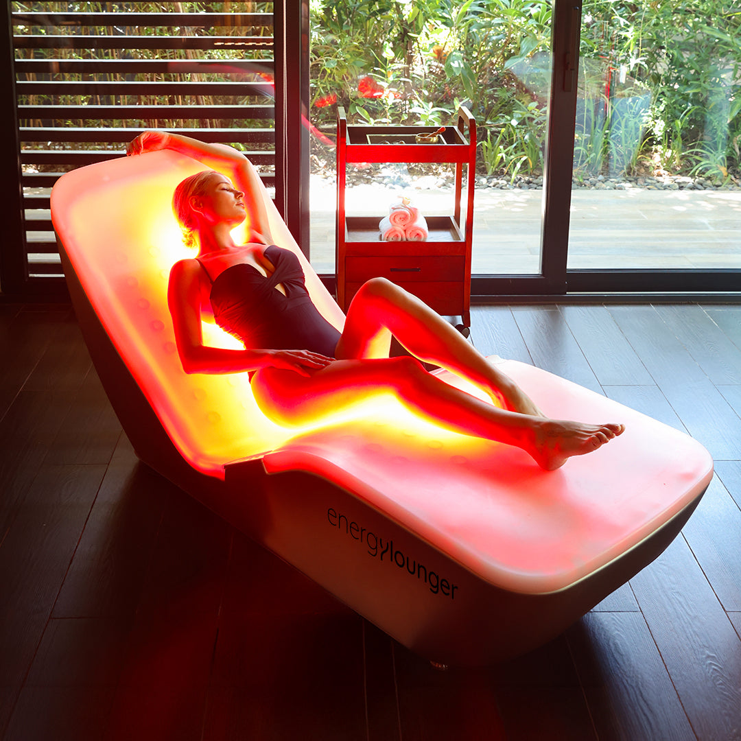 EnergyLounger Full-Body Light Therapy System, FREE Blanket + 2-Hour Consultation