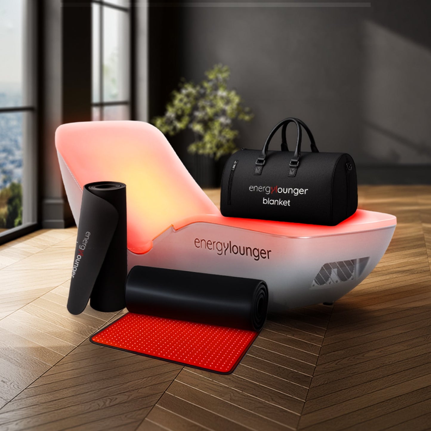 EnergyLounger Full-Body Light Therapy System, FREE Blanket + 2-Hour Consultation