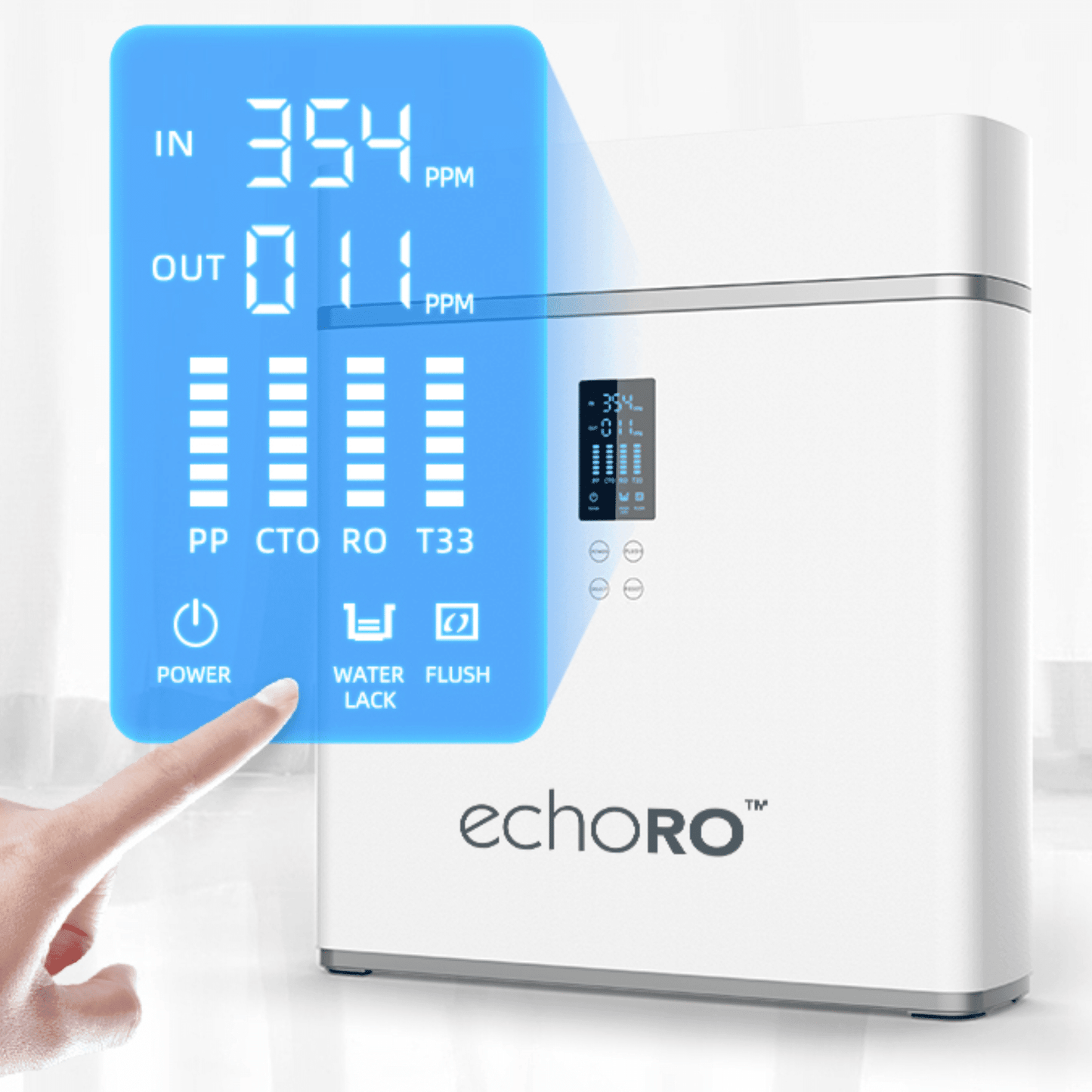 ECHO RO™ Water Filter Machine (Tankless Reverse Osmosis System)