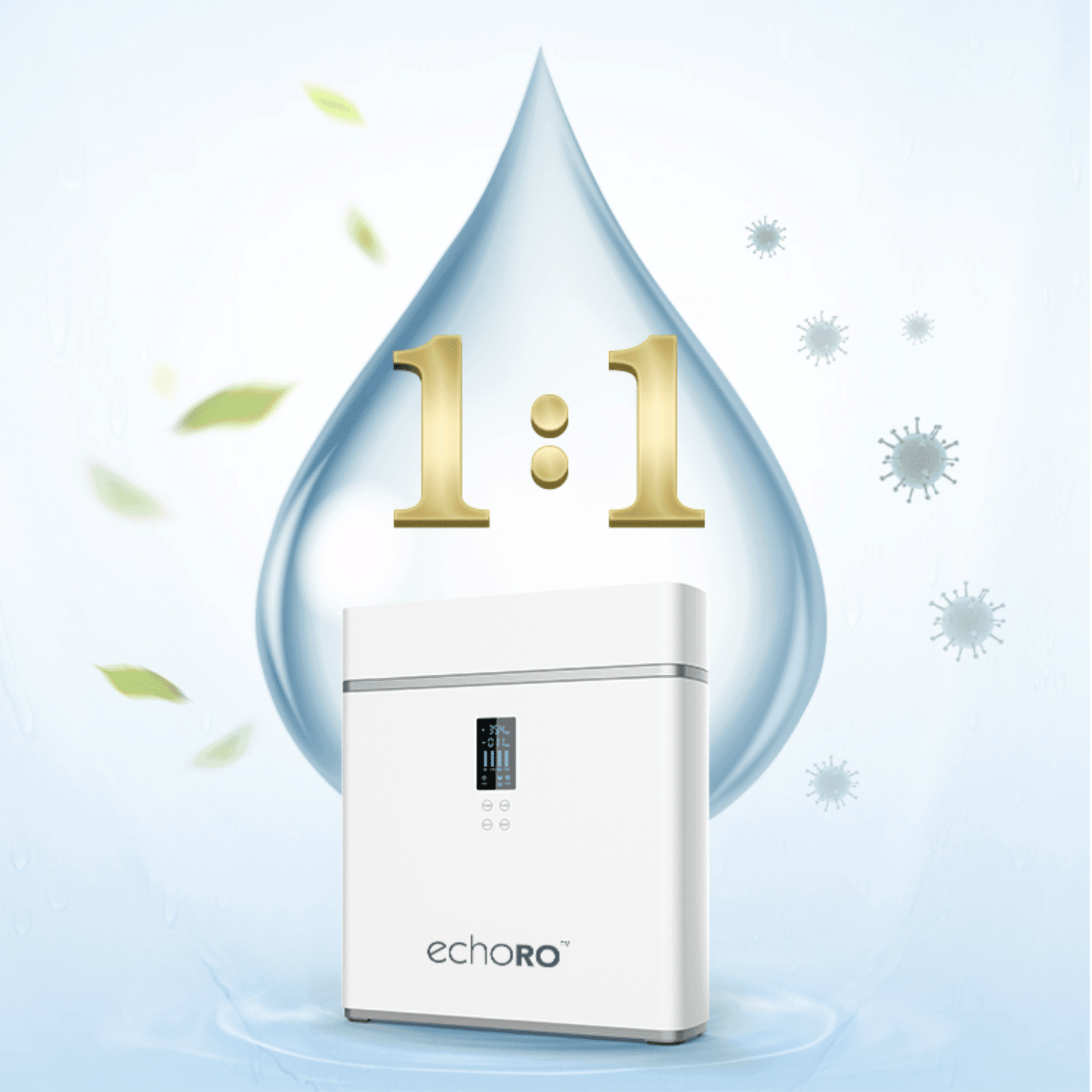 ECHO RO™ Water Filter Machine (Tankless Reverse Osmosis System)